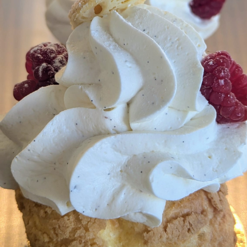 Chou Vanille & Framboises – Frais, fruité, 100 % fait maison
