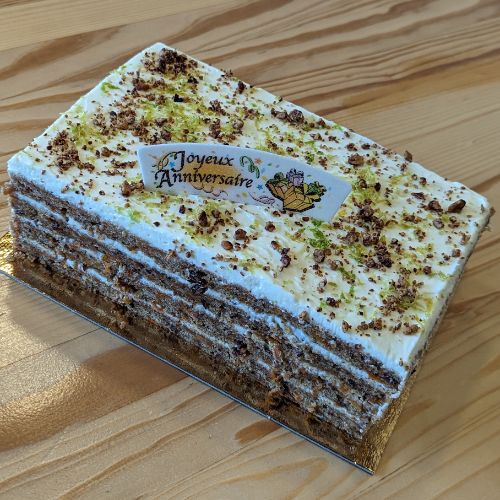 Le Carotte Cake des Gourmandes