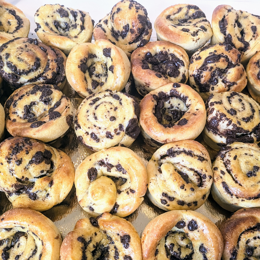 Traiteur - Baby brioche chocolat -Disponible uniquement par boîte de 10 brioches