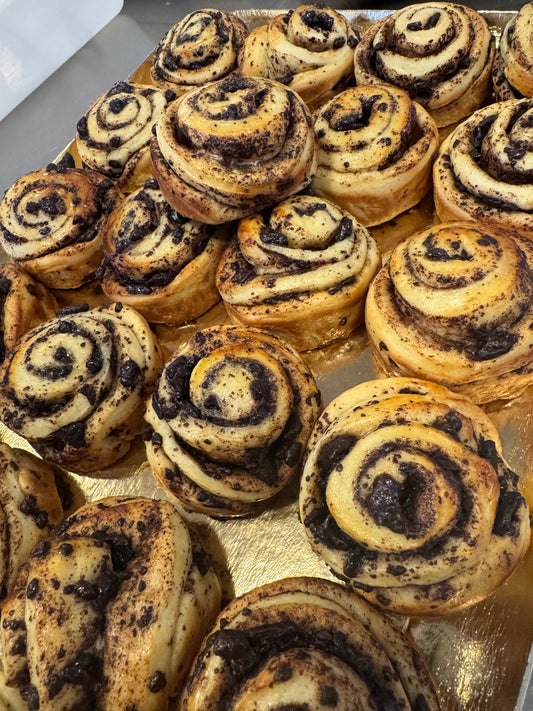 Traiteur - Baby brioche chocolat -Disponible uniquement par boîte de 10 brioches
