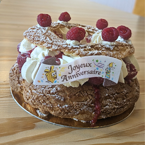 Couronne Framboise – Le Chou qui Fait Craquer Toute la Table
