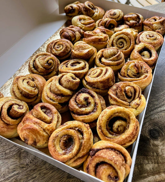 Traiteur - Brioche cannelle - Disponible uniquement par boîte de 10 pièces