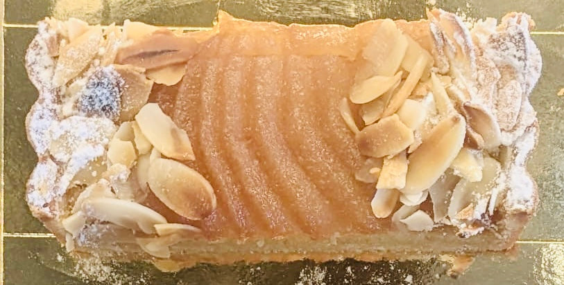 Tarte Poires & Crème d’Amande – Fondante, vanillée, 100 % maison